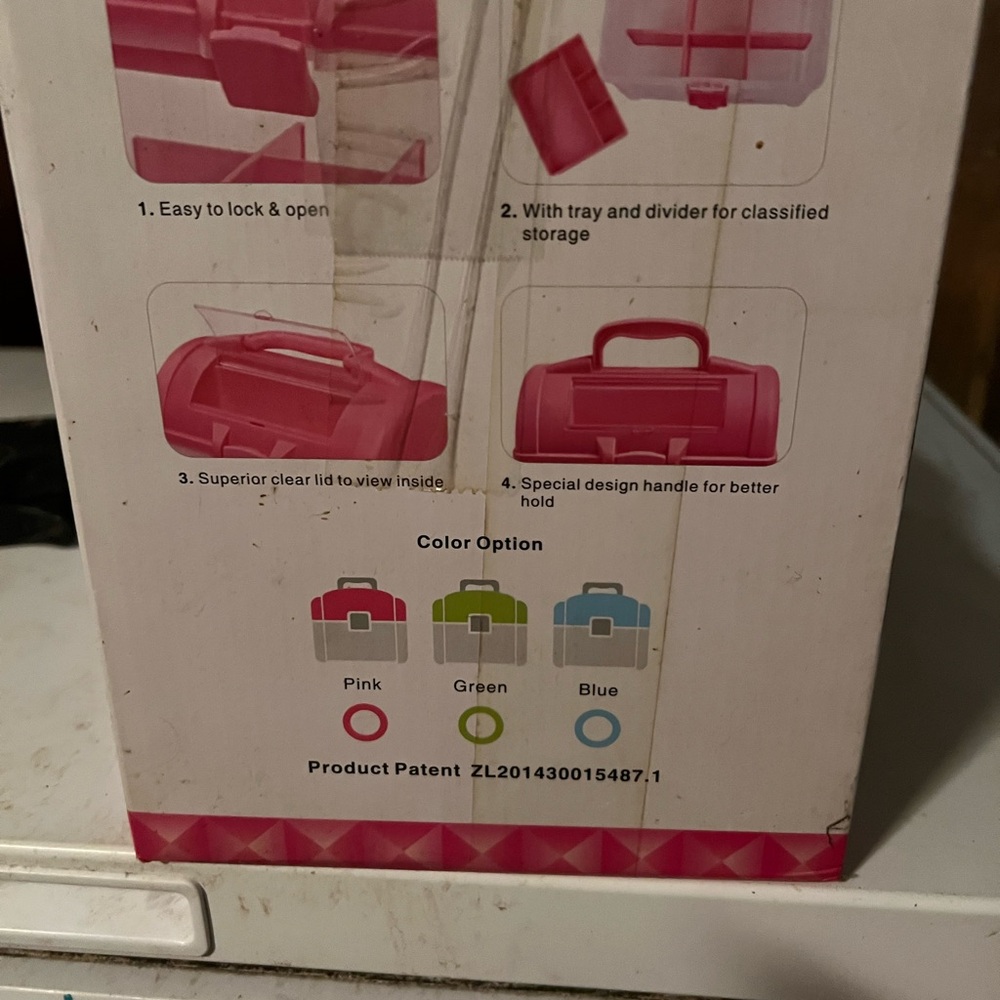 Pink Multipurpose Storage Box - Picture 2 of 2